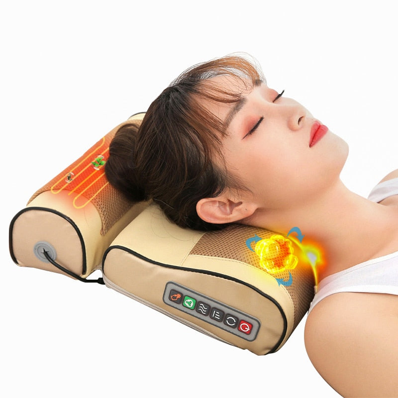 Heated Shiatsu Pillow Massager Sale, Price & Reviews - Eletriclife